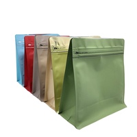 Meilleurs sacs refermables personnalisés imprimés avec fermeture éclair et valve, sachets en plastique Mylar scellables pour aliments, 100 ml, petits
