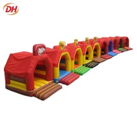 Château gonflable commercial pour événements, location de structures de jeu pour fêtes à thème de personnages de dessins animés, équipement de jeu gonflable pour enfants