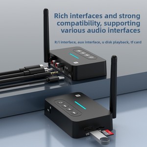 5.1สำหรับตัวรับสัญญาณบลูทูธตัวรับสัญญาณ NFC การ์ดเสียง USB แบบสามในหนึ่งสำหรับเครื่องขยายเสียงสเตอริโอเครื่องเก่าตัวรับสัญญาณใหม่ - Product Image 2