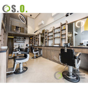 Diseño de equipos de peluquería de salón de belleza de madera personalizado de gama alta para tienda - Product Image 2