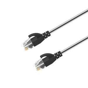 Anti roedor Slim UTP Cat.6A Cable <span class=keywords><strong>de</strong></span> parche RJ45 red Cable <span class=keywords><strong>de</strong></span> conexión <span class=keywords><strong>de</strong></span> acero inoxidable SUS 304 blindado - Product Image 5