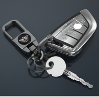 Porte-clés Logo personnalisable double face de qualité supérieure pour Mercedes et pour BMW Vintage et mode porte-clés en alliage de zinc cadeau de voiture