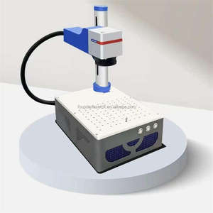 Factory Price Fiber Laser Marking <b>Machine</b> 20W/30W/50W Double Red Dot EZCAD CNC Air-Cooled High-Speed Sino Galvo Head AI/DWG/DST - Product Image 3