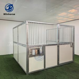 Seau d'alimentation <span class=keywords><strong>pour</strong></span> <span class=keywords><strong>chevaux</strong></span> <span class=keywords><strong>en</strong></span> acier inoxydable et <span class=keywords><strong>en</strong></span> aluminium, léger, mangeoire d'écurie, nettoyage et montage pratiques, utilisation <span class=keywords><strong>en</strong></span> extérieur dans les boxes à <span class=keywords><strong>chevaux</strong></span> - Product Image 2