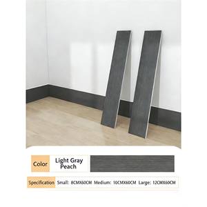 Plinthe autocollante en PVC, bande décorative murale, autocollant de ligne de taille pour <span class=keywords><strong>carrelage</strong></span>, rebord de fenêtre et bord de coin - Product Image 2