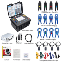 Analizador de Calidad de Energía CA 10mA 100A, Análisis de Voltaje, Corriente, Potencia y Energía, Interfaz USB, Función de Carga de Datos, Pinza Amperimétrica