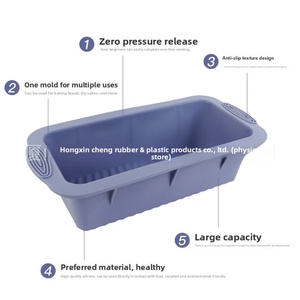 Moule à gâteau facile à démouler, moule à pain rectangulaire, plaque de cuisson résistante au four, 1 pièce - Product Image 4