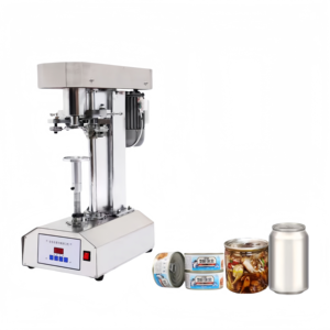 เครื่องปิดฝาขวดแก้วแบบกึ่งอัตโนมัติความเร็วสูงเครื่องปิดฝาขวดแก้วพลาสติกอุปกรณ์สกรูขวดต่างๆ - Product Image 2