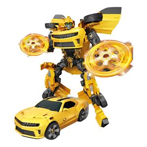 Aleación deformación figura de acción juguete robot modelo coche ambulancia avión vehículo ornamento coche de juguete Prime - Product Image 3