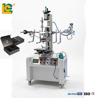 Máquina de Estampado en Caliente Semiautomática con Mesa Deslizante para Plástico, Papel, Cuero, Metal, Lámina Dorada, Neumática, Certificación CE, Tensión de Lámina