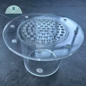 Fabricación de Bridas Transparentes de Lucite Personalizadas TOMATO, Mecanizado CNC para Piezas de Tubos con Conexiones Roscadas - Product Image 3