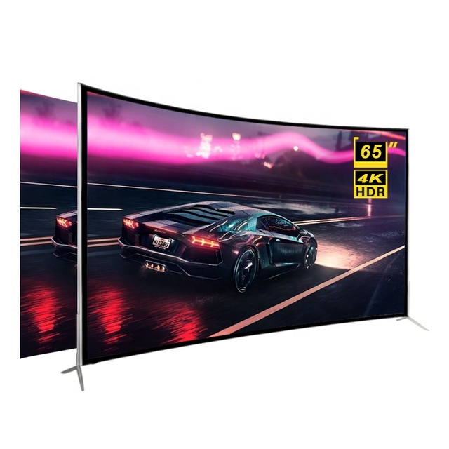 Manufacturer 65inch Curved Smart TV 4k UHD Smart Tv 65 Inch Tv