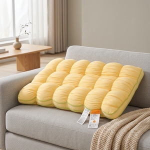 Almohada de Soporte Cervical de Fibra de Poliéster Esponjosa de Alta Elasticidad, Promueve el Sueño, Forma Rectangular, para Uso en Cama - Product Image 5