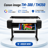 Máy in phun khổ lớn Canon ImagePROGRAF TM-300 TM-305 36 inch A0 đã qua tân trang, dùng cho in bản vẽ kỹ thuật, áp phích