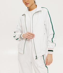 Survêtements de football pour femmes, ensemble sportif deux pièces avec sweat à capuche zippé et pantalon de jogging, pour l'extérieur, fabricant - Product Image 2