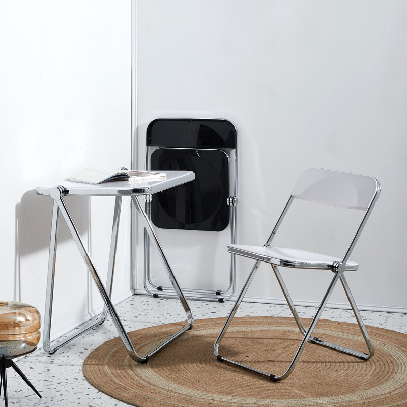 Table + Chaise blanche