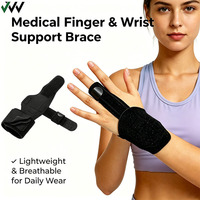Férula Ajustable Personalizada de Fábrica para Enderezar el Pulgar, Alivio del Dolor, Férula para Dedos para Esguinces, Dislocaciones y Fracturas, para Hombres y Mujeres