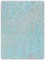 Plaque en acrylique blanc nacré effet marbre, feuille de plastique, plaque en acrylique dichroïque