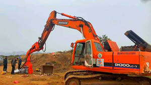 Penjualan Terbaik tahan lama menggunakan hidrolik alat penggali lembaran tumpukan <span class=keywords><strong>Driver</strong></span> Vibro palu untuk 20 Ton penggali - Product Image 4