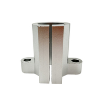 Support de rail de guidage linéaire en aluminium usiné CNC sur mesure, profilé d'extrusion en aluminium