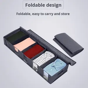 Organisateur <span class=keywords><strong>de</strong></span> rangement pour chaussures <span class=keywords><strong>de</strong></span> salon pliable en gros, 12 compartiments, fenêtre transparente, anti-poussière, anti-humidité, en tissu - Product Image 6