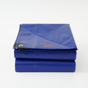 Bâche en PE imperméable avec œillets antirouille pour bateaux, ateliers et stockage extérieur - Product Image 1