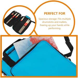 Muestra gratuita de bolsa para baquetas SLADE 600D de tela Oxford, gruesa, ligera, impermeable y resistente al desgaste. - Product Image 5