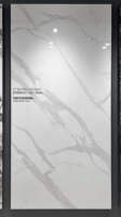 Dalle en pierre frittée effet marbre au design moderne pour fond de salon, brillante et durable, carrelage en porcelaine (Piso Porcelanato)