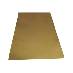 CuZn37 CuZn30 C26000高质量黄铜板/薄板抛光表面