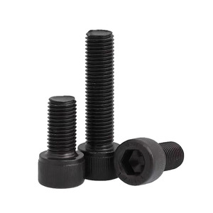 Cylindrical Head Internal Hex Fine Thread Screw M6 M8 M10 Grade 12.9 For Construction Industry - Product Image 3
