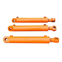 Kit de levage hydraulique à ciseaux pour remorque benne basculante
