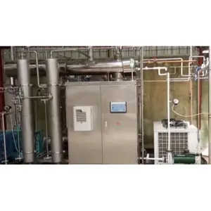 CE belgesi CO2 makineleri 27kireç ocağı 3/H baca gazı VPSA CO2 jeneratör akvaryum için