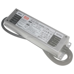 Meanwell Authorization ELG-200-12A 200W Constant Current LED Driver AC DC <b>Switching</b> DC Adjustable Waterproof Power Supply <b>12V</b> - Product Image 1