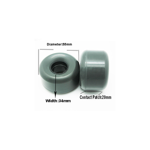 Roues <span class=keywords><strong>de</strong></span> skateboard longues en polyuréthane PU 55mm x 35 mm OEM Impression personnalisée pour la danse <span class=keywords><strong>freestyle</strong></span> skateboard <span class=keywords><strong>de</strong></span> descente - Product Image 5