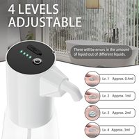 Distributeur de savon automatique à capteur infrarouge pour cuisine, 450 ml, vente en gros usine