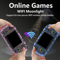 Nouvelle console de jeu classique RK35h WI-FI, puce RK3326, plus de 20 émulateurs, mini console de jeu portable Linux open source, système TV RK35H