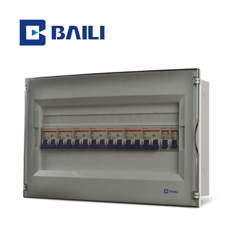 BAILILILSシリーズ16ウェイ高品質新デザインフラッシュマウント金属パネルボードMCB配電ボックス