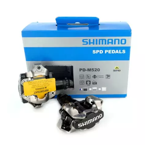 <span class=keywords><strong>Shimano</strong></span>-<span class=keywords><strong>pedales</strong></span> de bicicleta PD-<span class=keywords><strong>M520</strong></span> M540 <span class=keywords><strong>SPD</strong></span>, de aluminio y cromo Moly, compacto, con autosujeción, con SM-SH51 o SH56 - Product Image 3