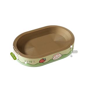 Modern Christmas <b>Cat</b> Scratch Board Super <b>Large</b> Bed Integrated Wear-resistant Non Shedding Corrugated Paper <b>Cat</b> Toy - Product Image 6