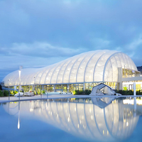 Personalización de Fábrica, Estructura de Acero para Estadios con Membrana ETFE