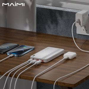 <span class=keywords><strong>Maimi</strong></span> <span class=keywords><strong>พา</strong></span><span class=keywords><strong>ว</strong></span><span class=keywords><strong>เวอร์</strong></span><span class=keywords><strong>แบงค์</strong></span>แบบพก<span class=keywords><strong>พา</strong></span>10000มิลลิแอมป์22.5<span class=keywords><strong>ว</strong></span>ัตต์สำหรับโทรศัพท์มือถือที่มีคุณภาพสูง USB C PD 20<span class=keywords><strong>ว</strong></span>ัตต์ชาร์จเร็<span class=keywords><strong>ว</strong></span> - Product Image 3