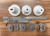 Coupelle en céramique réfractaire avec broches pour four, isolation thermique, coupelle pour fixer une couverture en fibre céramique
