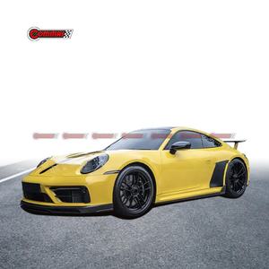 Nuevo Difusor Delantero de Fibra de Carbono Seca Estilo Te-chart para Porsche 911 992 SD, Piezas de Auto - Product Image 6