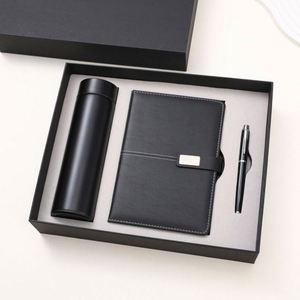 Luxury PU <b>Notebook</b> HardCover Business Gift Box <b>Set</b> Insulated Cup Metal <b>Pen</b> Enterprise Customization LOGO - Product Image 6