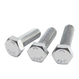Eight Directions 2507 Duplex Stainless Steel Hex Bolts M6 M8 M10 M12 M16 M20 Acid Corrosion Resistant High Strength - Product Image 1