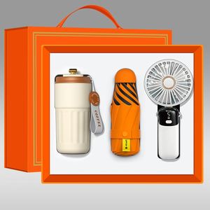 Special Hot Summer Wedding Souvenirs Promo <b>Gift</b> Mug Capsule Umbrella Foldable Fan <b>Gift</b> Set <b>for</b> Guests - Product Image 3