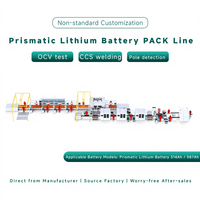 Lini Perakitan Baterai Prisma Otomatis Lithium-ion Sunka Lead untuk Sepeda Motor Roda Dua, E-motor, dan Kendaraan Roda Tiga 6PPM