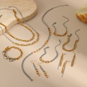 Pendientes de cadena de oro de moda, 6,0 cm de longitud, joyería para mujer, 6,0 g de peso - Product Image 6