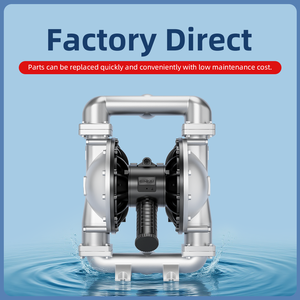 مضخة غشائية عالية الجودة تعمل بقياس 2 بوصة ، مضخة كيميائية ثقيلة من الفولاذ المقاوم للصدأ ، من الصلب المقاوم للصدأ ، من من من من من من فولاذ مقاوم للصدأ من من من من من من من من من من من نوع ، من نوع Air ، 316L - Product Image 2