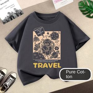 <span class=keywords><strong>T</strong></span>-<span class=keywords><strong>shirt</strong></span> décontracté à manches courtes pour garçons Nouveau véhicule tout-terrain dessin animé haut en coton respirant pour enfants <span class=keywords><strong>T</strong></span>-<span class=keywords><strong>shirt</strong></span> tendance imprimé d'é<span class=keywords><strong>t</strong></span>é - Product Image 5